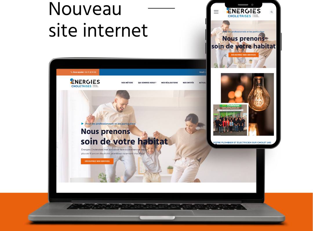 nouveau site énergies choletaises