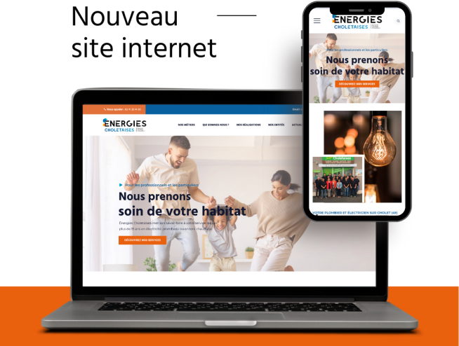 nouveau site énergies choletaises