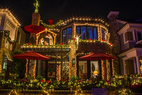 Illuminations de Noël à Cholet